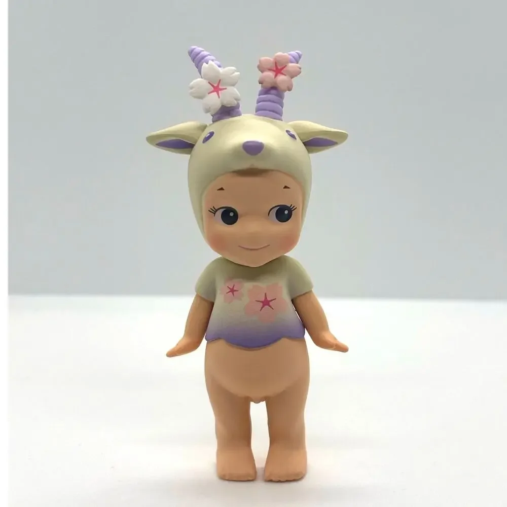 New Kewpie/Angel Mini Figure, in Purple Cherry Goat Costume, Open Blind Box